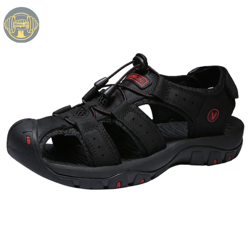 Leather Casual Sports Men Sandals