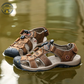 Leather Casual Sports Men Sandals