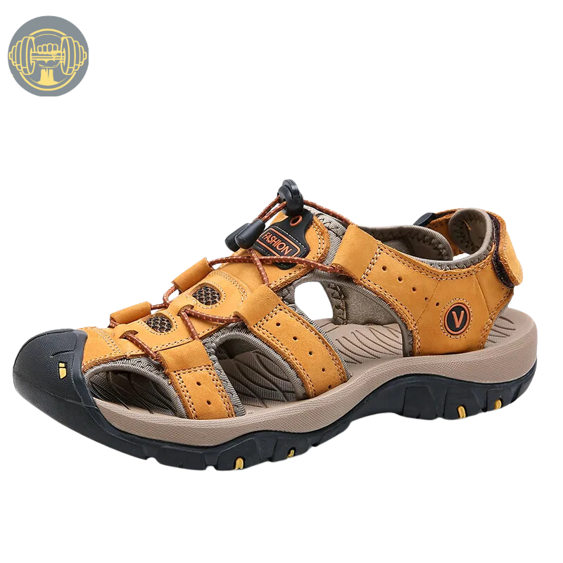 Leather Casual Sports Men Sandals