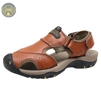 Leather Casual Sports Men Sandals