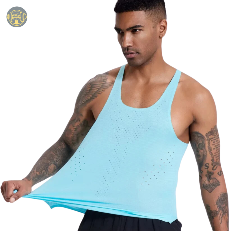 Mens Athletics Top Running Vest