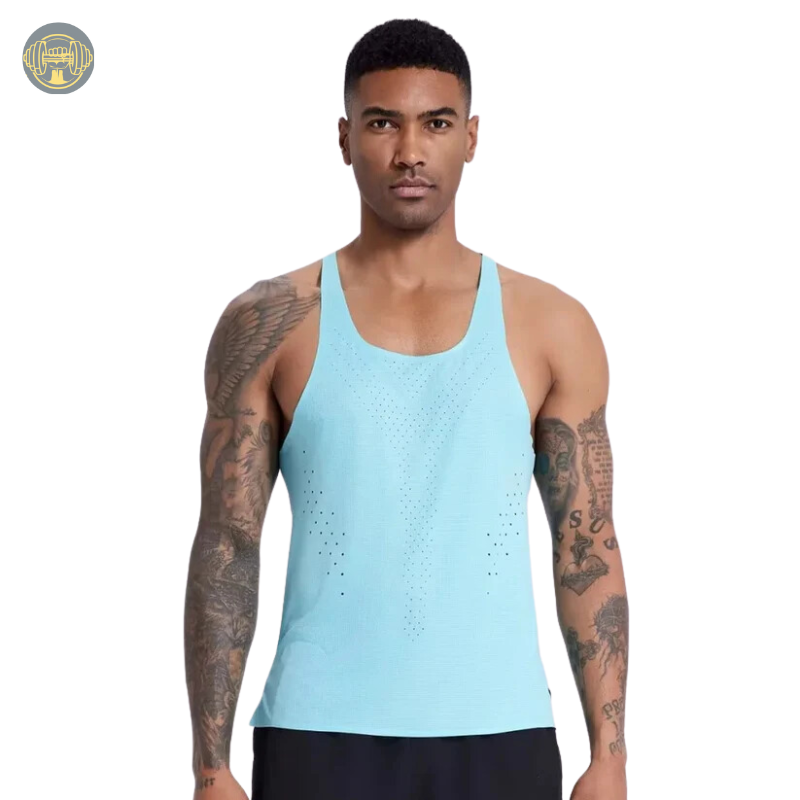 Mens Athletics Top Running Vest