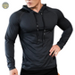 Mens Hoodie Tracksuit Running Sport