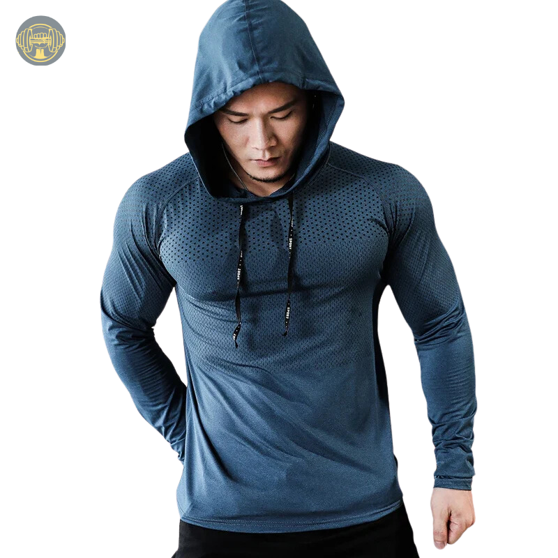 Mens Hoodie Tracksuit Running Sport