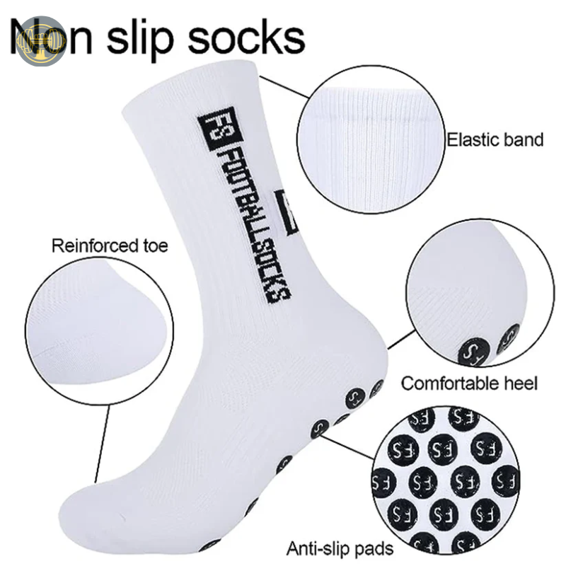 Silicone Football Socks 10 Pairs