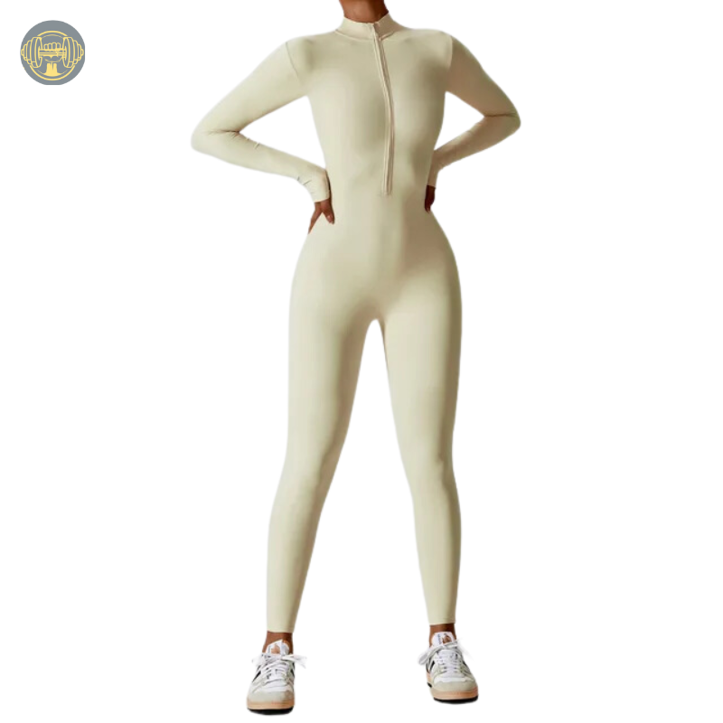 Women's One-Piece Zipper Suit