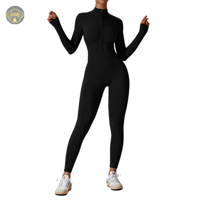 Women's One-Piece Zipper Suit